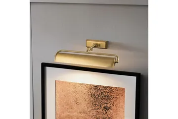 Tavelbelysning Elstead Lighting Winchfield 445x127x318 mm, Åldrad mässing - 445x127x318 mm, Åldrad mässing - Belysning - Lampor & belysning inomhus - Möbelbelysning & integrerad belysning - Tavelbelysning