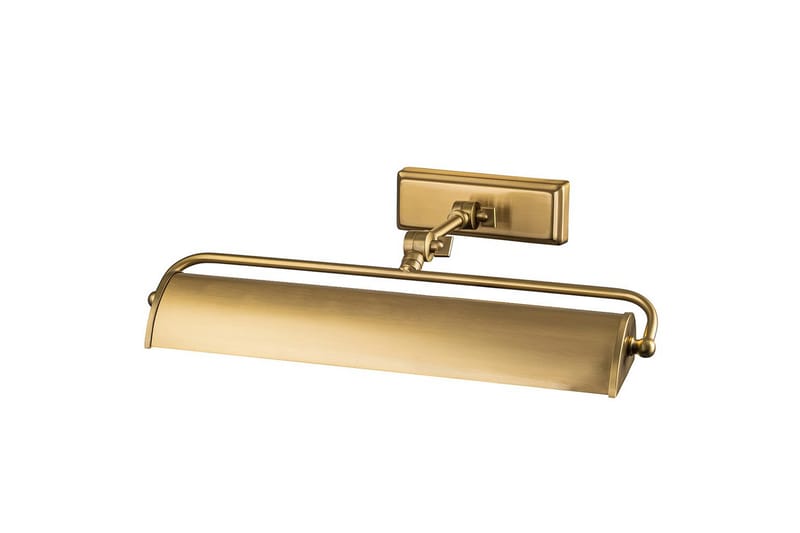 Tavelbelysning Elstead Lighting Winchfield 445x127x318 mm, Åldrad mässing - 445x127x318 mm, Åldrad mässing - Belysning - Lampor & belysning inomhus - Sovrumslampa - Sänglampa - Sänglampa vägg
