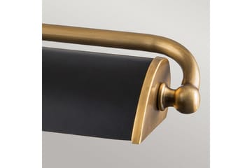 Tavelbelysning Elstead Lighting Winchfield 703x127x318 mm, Åldrad mässing & Matt svart - 703x127x318 mm, Åldrad mässing & Matt svart - Belysning - Lampor & belysning inomhus - Sovrumslampa - Sänglampa - Sänglampa vägg