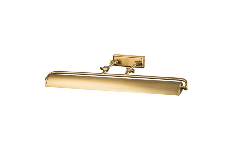 Tavelbelysning Elstead Lighting Winchfield 703x127x318 mm, Åldrad mässing - 703x127x318 mm, Åldrad mässing - Belysning - Lampor & belysning inomhus - Sovrumslampa - Sänglampa - Sänglampa vägg