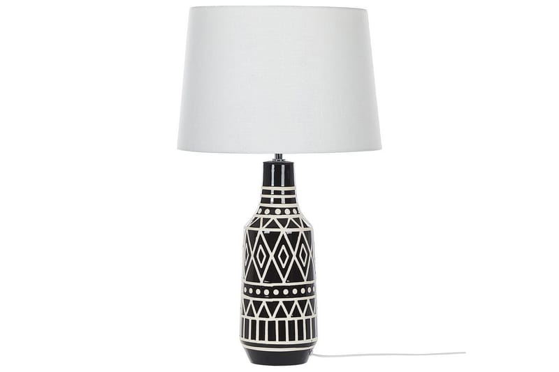 Tavolara Bordslampa 68 cm E27 - Svart/Vit - Belysning - Lampor & belysning inomhus - Sovrumslampa - Sänglampa - Sängbordslampa