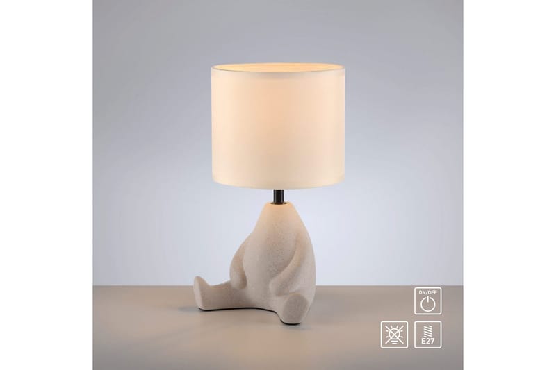 Ted Just Light Bordslampa - Beige - Belysning - Lampor & belysning inomhus - Sovrumslampa - Sänglampa - Sängbordslampa