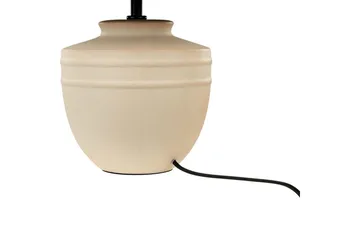 Thira Bordslampa 44 cm E27 - Beige/Svart - Belysning - Lampor & belysning inomhus - Sovrumslampa - Sänglampa - Sängbordslampa