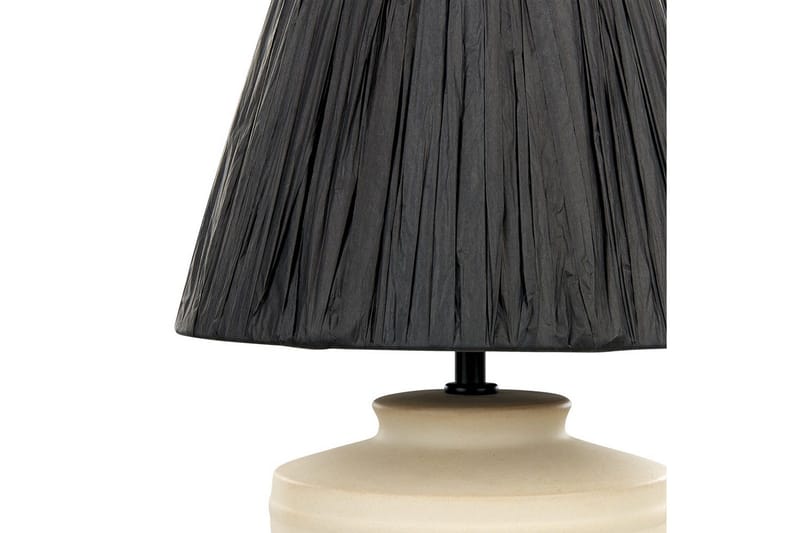 Thira Bordslampa 44 cm E27 - Beige/Svart - Belysning - Lampor & belysning inomhus - Sovrumslampa - Sänglampa - Sängbordslampa