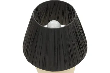 Thira Bordslampa 44 cm E27 - Beige/Svart - Belysning - Lampor & belysning inomhus - Sovrumslampa - Sänglampa - Sängbordslampa