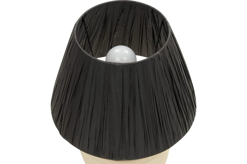Thira Bordslampa 44 cm E27 - Beige/Svart - Belysning - Lampor & belysning inomhus - Sovrumslampa - Sänglampa - Sängbordslampa