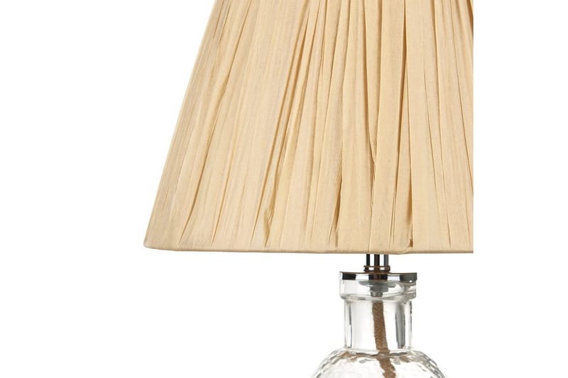 Tila Bordslampa 54 cm E27 - Transparent/Natur - Belysning - Lampor & belysning inomhus - Sovrumslampa - Sänglampa - Sängbordslampa