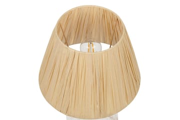 Tila Bordslampa 54 cm E27 - Transparent/Natur - Belysning - Lampor & belysning inomhus - Sovrumslampa - Sänglampa - Sängbordslampa