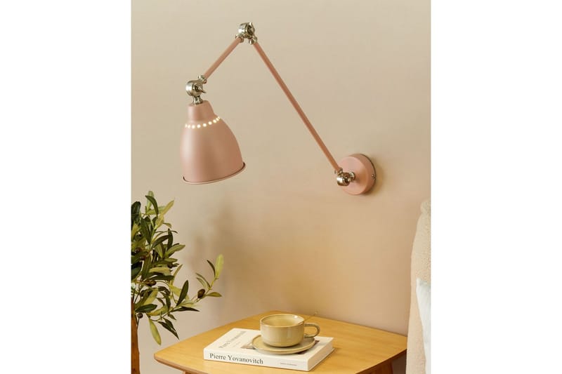 Tillatoba Vägglampa E27 E27 - Pastellrosa - Belysning - Lampor & belysning inomhus - Sovrumslampa - Sänglampa - Sänglampa vägg