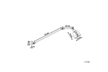 Tillatoba Vägglampa E27 - Ljusgrön/Vit - Belysning - Lampor & belysning inomhus - Sovrumslampa - Sänglampa - Sänglampa vägg