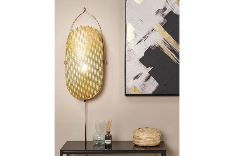 Tireno Vägglampa 73 cm E27 - Ljus trä - Belysning - Lampor & belysning inomhus - Sovrumslampa - Sänglampa - Sänglampa vägg