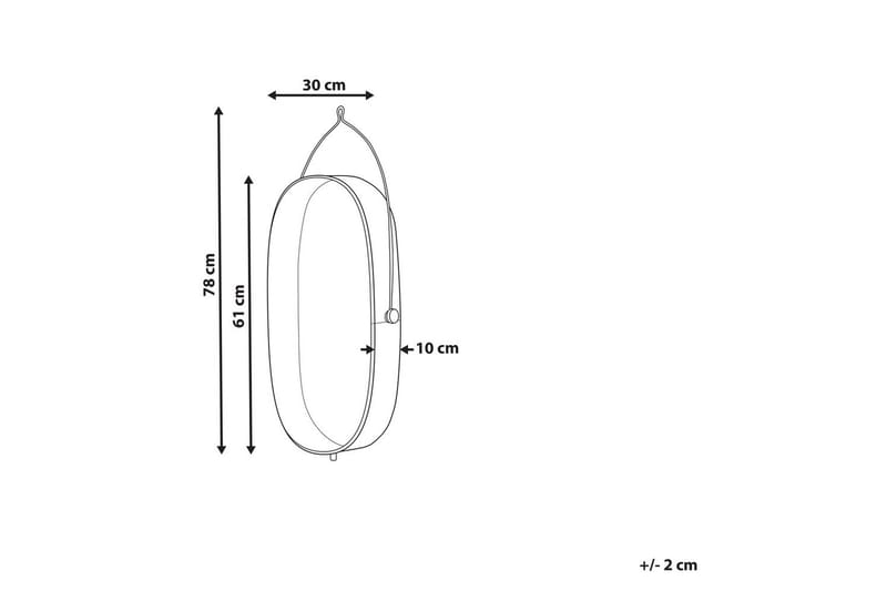 Tireno Vägglampa 73 cm E27 - Ljus trä - Belysning - Lampor & belysning inomhus - Sovrumslampa - Sänglampa - Sänglampa vägg