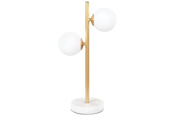Ustica Bordslampa 46 cm G9 - Guld/Vit - Belysning - Lampor & belysning inomhus - Sovrumslampa - Sänglampa - Sängbordslampa