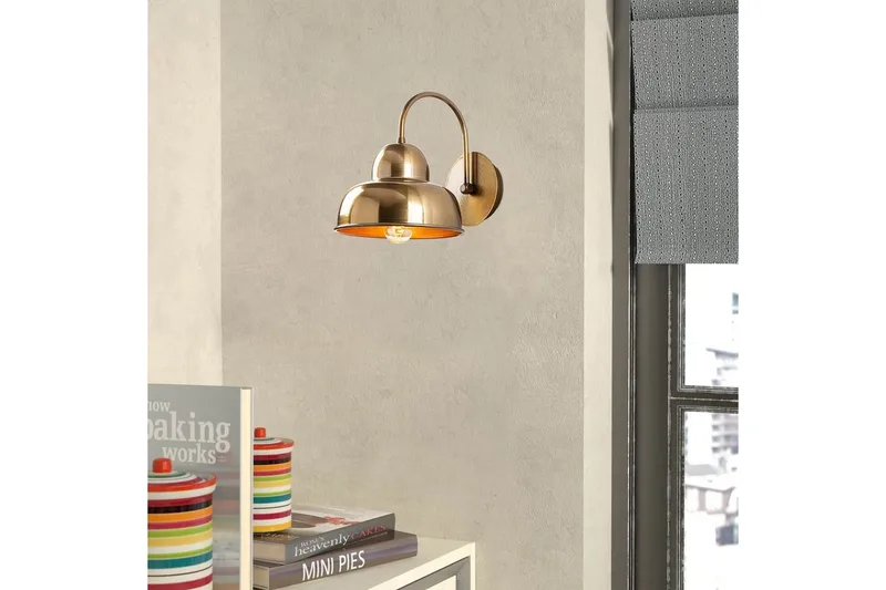 Vägglampa Adrim Rany - Guld - Belysning - Lampor & belysning inomhus - Sovrumslampa - Sänglampa - Sänglampa vägg