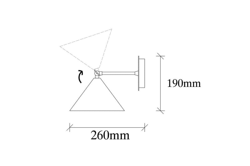 Vägglampa Adrim Vit - Vit - Belysning - Lampor & belysning inomhus - Sovrumslampa - Sänglampa - Sänglampa vägg