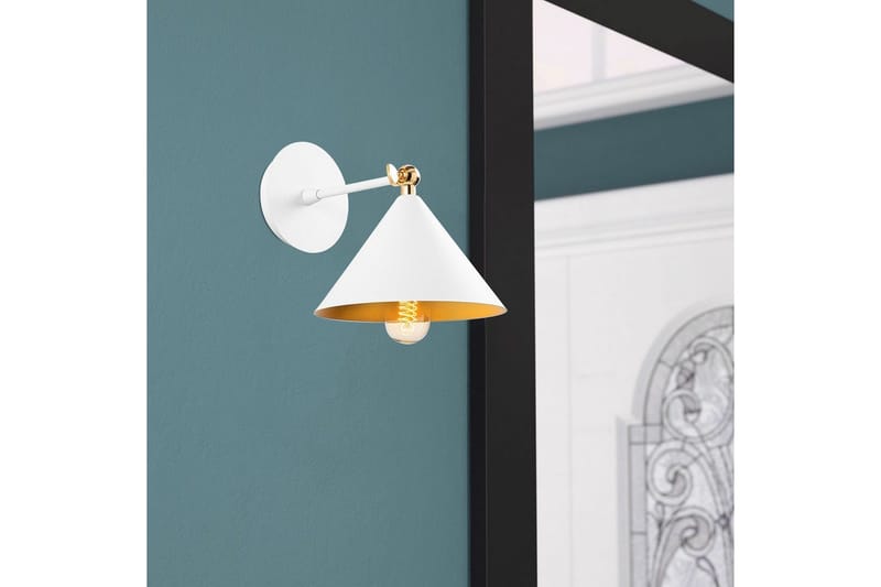 Vägglampa Adrim Vit - Vit - Belysning - Lampor & belysning inomhus - Sovrumslampa - Sänglampa - Sänglampa vägg