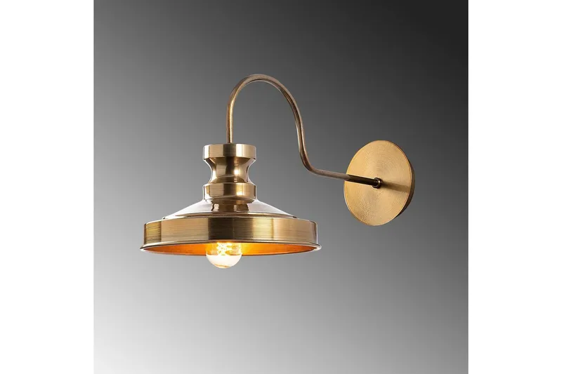 Vägglampa Adrimq Rany - Guld - Belysning - Lampor & belysning inomhus - Sovrumslampa - Sänglampa - Sänglampa vägg