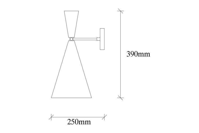 Vägglampa Adrimtri Rany - Guld - Belysning - Lampor & belysning inomhus - Sovrumslampa - Sänglampa - Sänglampa vägg