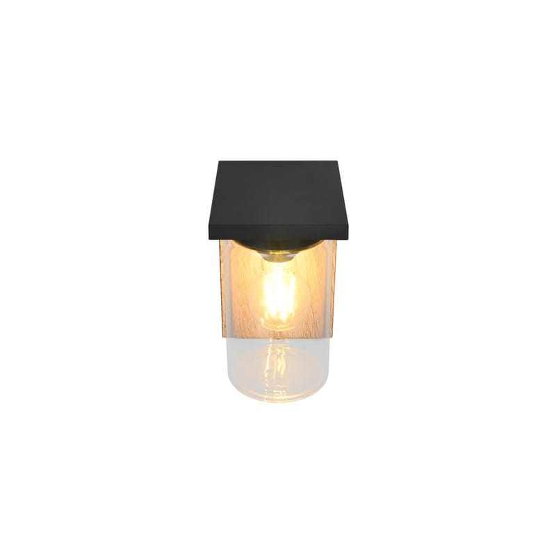 Vägglampa Ardila - Trä/mattsvart - Belysning - Lampor & belysning inomhus - Sovrumslampa - Sänglampa - Sänglampa vägg