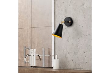 Vägglampa Avraen Svart / Rany - Svart / Rany - Belysning - Lampor & belysning inomhus - Sovrumslampa - Sänglampa - Sänglampa vägg