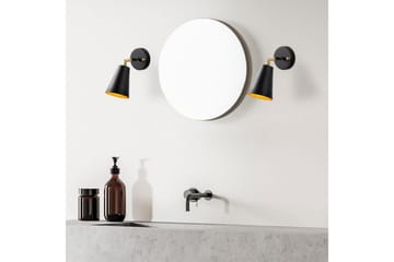 Vägglampa Avraen Svart / Rany - Svart / Rany - Belysning - Lampor & belysning inomhus - Sovrumslampa - Sänglampa - Sänglampa vägg