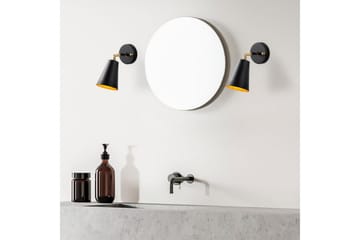 Vägglampa Avraen Svart / Rany - Svart / Rany - Belysning - Lampor & belysning inomhus - Sovrumslampa - Sänglampa - Sänglampa vägg