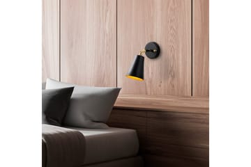 Vägglampa Avraen Svart / Rany - Svart / Rany - Belysning - Lampor & belysning inomhus - Sovrumslampa - Sänglampa - Sänglampa vägg