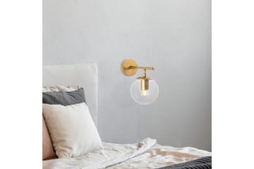 Vägglampa Berriarenr Glansig Rany / Transparent - Glansig Rany / Transparent - Belysning - Lampor & belysning inomhus - Sovrumslampa - Sänglampa - Sänglampa vägg