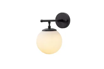Vägglampa Berriarenr Svart / Grädde - Svart / Grädde - Belysning - Lampor & belysning inomhus - Sovrumslampa - Sänglampa - Sänglampa vägg