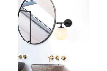 Vägglampa Berriarenr Svart / Grädde - Svart / Grädde - Belysning - Lampor & belysning inomhus - Sovrumslampa - Sänglampa - Sänglampa vägg