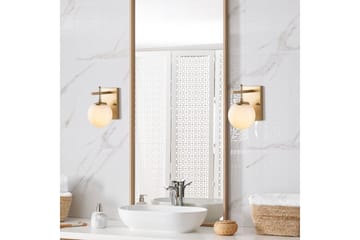 Vägglampa Brentha Rany - Guld - Belysning - Lampor & belysning inomhus - Sovrumslampa - Sänglampa - Sänglampa vägg