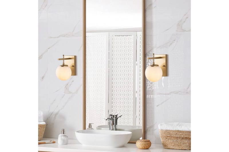 Vägglampa Brentha Rany - Guld - Belysning - Lampor & belysning inomhus - Sovrumslampa - Sänglampa - Sänglampa vägg