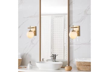 Vägglampa Brentha Rany - Guld - Belysning - Lampor & belysning inomhus - Sovrumslampa - Sänglampa - Sänglampa vägg