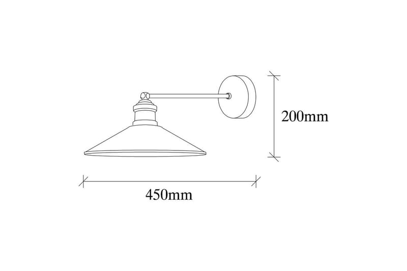 Vägglampa Chichela Tri Vintage - Koppar - Belysning - Lampor & belysning inomhus - Sovrumslampa - Sänglampa - Sänglampa vägg