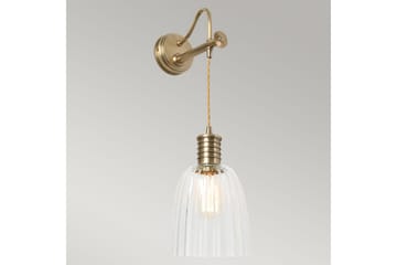 Vägglampa Elstead Lighting Douille Åldrad mässing - Åldrad mässing - Belysning - Lampor & belysning inomhus - Sovrumslampa - Sänglampa - Sänglampa vägg
