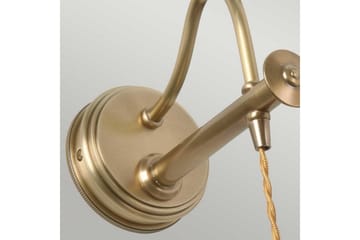 Vägglampa Elstead Lighting Douille Åldrad mässing - Åldrad mässing - Belysning - Lampor & belysning inomhus - Sovrumslampa - Sänglampa - Sänglampa vägg