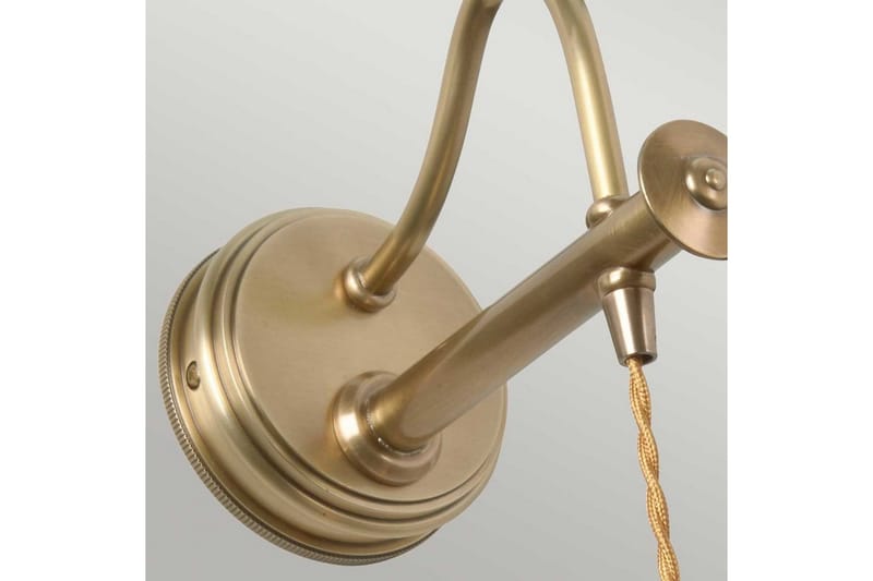 Vägglampa Elstead Lighting Douille Åldrad mässing - Åldrad mässing - Belysning - Lampor & belysning inomhus - Sovrumslampa - Sänglampa - Sänglampa vägg