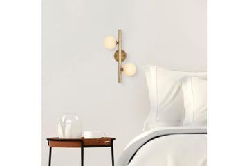 Vägglampa Elvon Rany - Guld - Belysning - Lampor & belysning inomhus - Sovrumslampa - Sänglampa - Sänglampa vägg