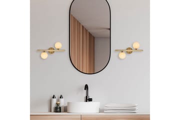 Vägglampa Elvon Rany - Guld - Belysning - Lampor & belysning inomhus - Sovrumslampa - Sänglampa - Sänglampa vägg