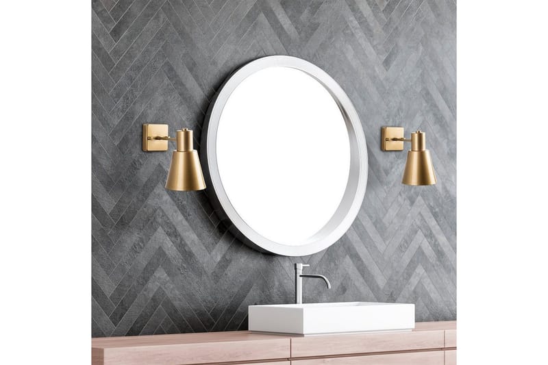 Vägglampa Feira Rany - Guld - Belysning - Lampor & belysning inomhus - Sovrumslampa - Sänglampa - Sänglampa vägg