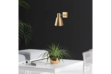 Vägglampa Feira Rany - Guld - Belysning - Lampor & belysning inomhus - Sovrumslampa - Sänglampa - Sänglampa vägg