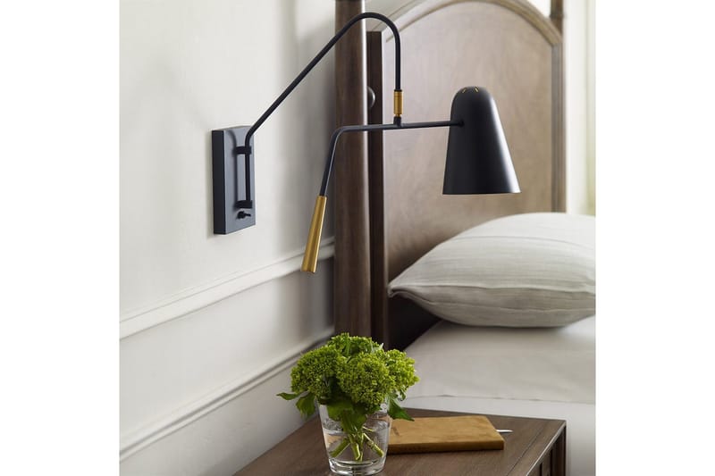 Vägglampa Feiss Simon - Belysning - Lampor & belysning inomhus - Sovrumslampa - Sänglampa - Sänglampa vägg