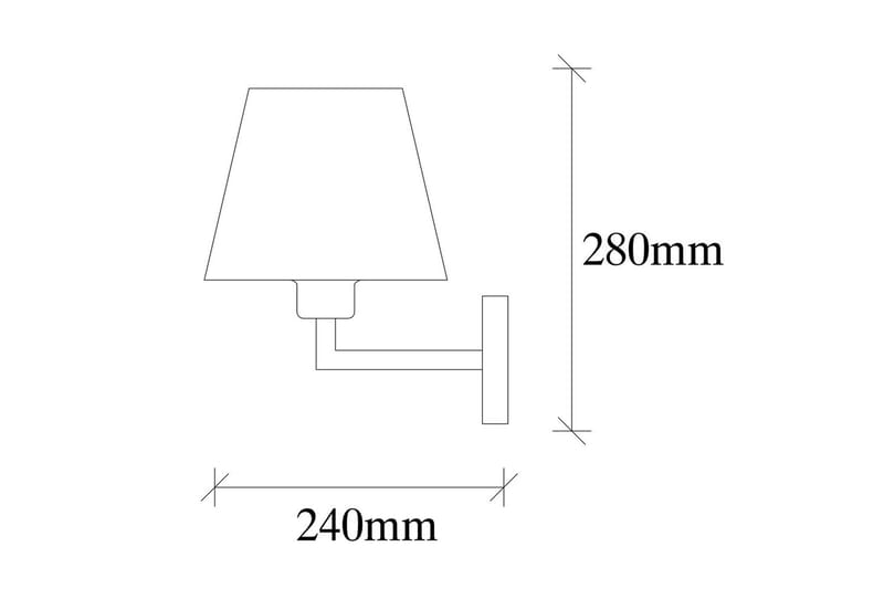 Vägglampa Fenda Rany - Rany - Belysning - Lampor & belysning inomhus - Sovrumslampa - Sänglampa - Sänglampa vägg