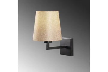 Vägglampa Fenda Svart / Grädde - Svart / Grädde - Belysning - Lampor & belysning inomhus - Sovrumslampa - Sänglampa - Sänglampa vägg