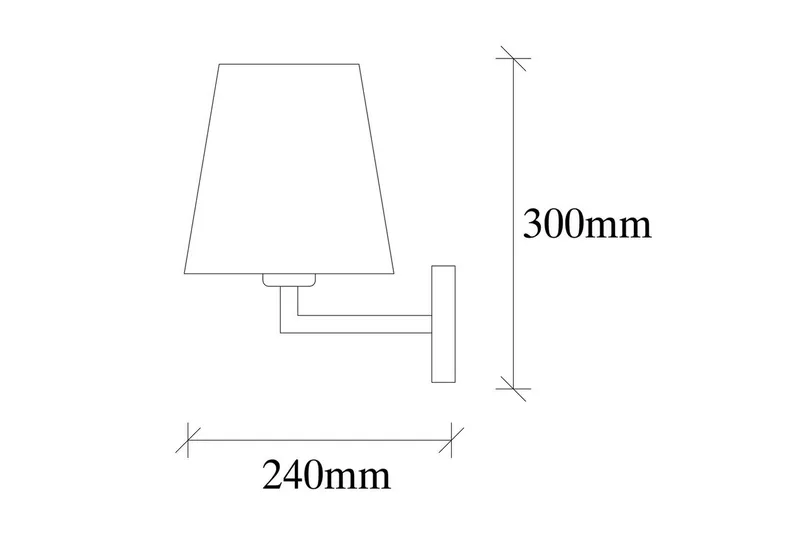 Vägglampa Fenda Svart / Grädde - Svart / Grädde - Belysning - Lampor & belysning inomhus - Sovrumslampa - Sänglampa - Sänglampa vägg