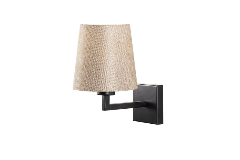 Vägglampa Fenda Svart / Grädde - Svart / Grädde - Belysning - Lampor & belysning inomhus - Sovrumslampa - Sänglampa - Sänglampa vägg