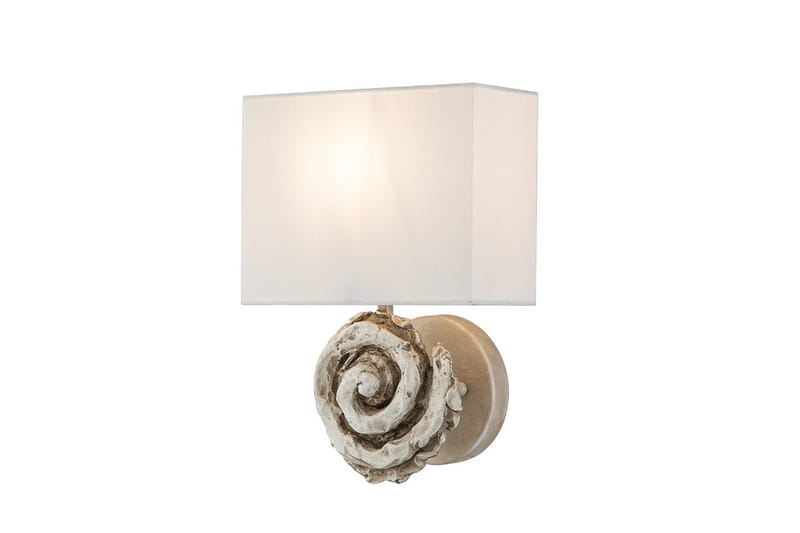 Vägglampa Flambeau Swirl Benvit - Benvit - Belysning - Lampor & belysning inomhus - Sovrumslampa - Sänglampa - Sänglampa vägg