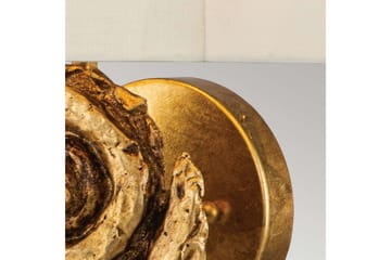 Vägglampa Flambeau Swirl Guld Blad - Guld Blad - Belysning - Lampor & belysning inomhus - Sovrumslampa - Sänglampa - Sänglampa vägg