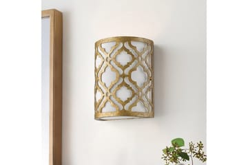 Vägglampa Gilded Nola Arabella - Belysning - Lampor & belysning inomhus - Sovrumslampa - Sänglampa - Sänglampa vägg