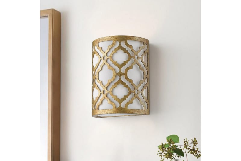 Vägglampa Gilded Nola Arabella - Belysning - Lampor & belysning inomhus - Sovrumslampa - Sänglampa - Sänglampa vägg